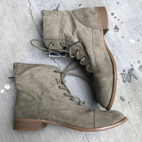 G by Guess Shoes - G by Guess Sage Green Ankle Booties
